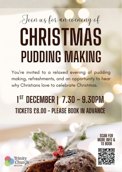Christmas pudding evening 2025